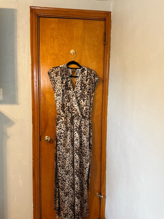 Bar III Pants - Bar III Cheetah Print Jumpsuit